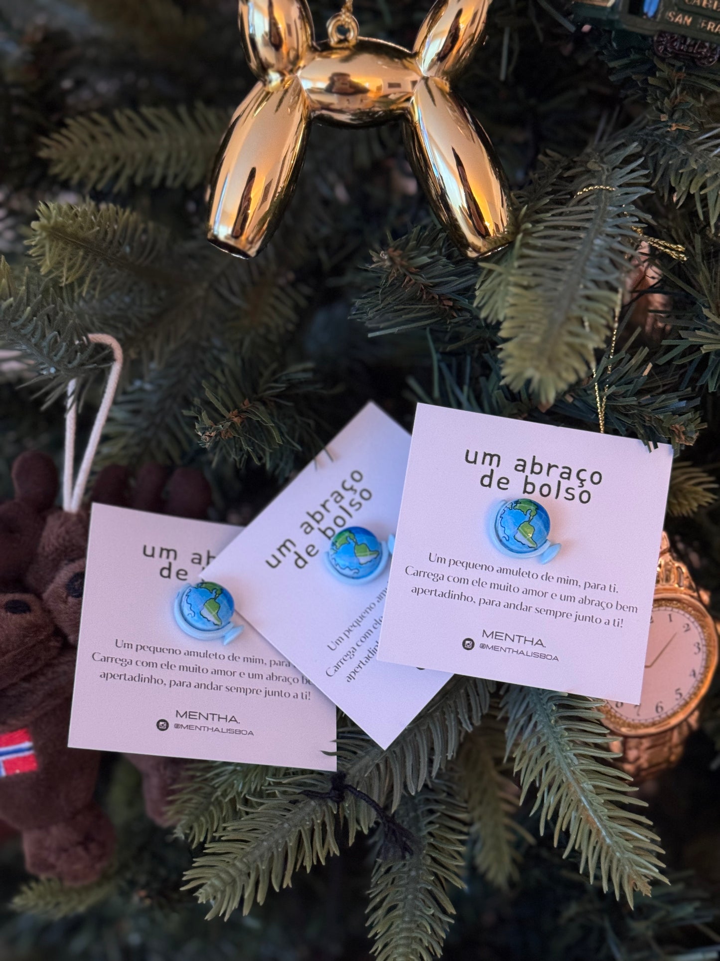 Conjunto 3 amuletos 🌍 🗺️