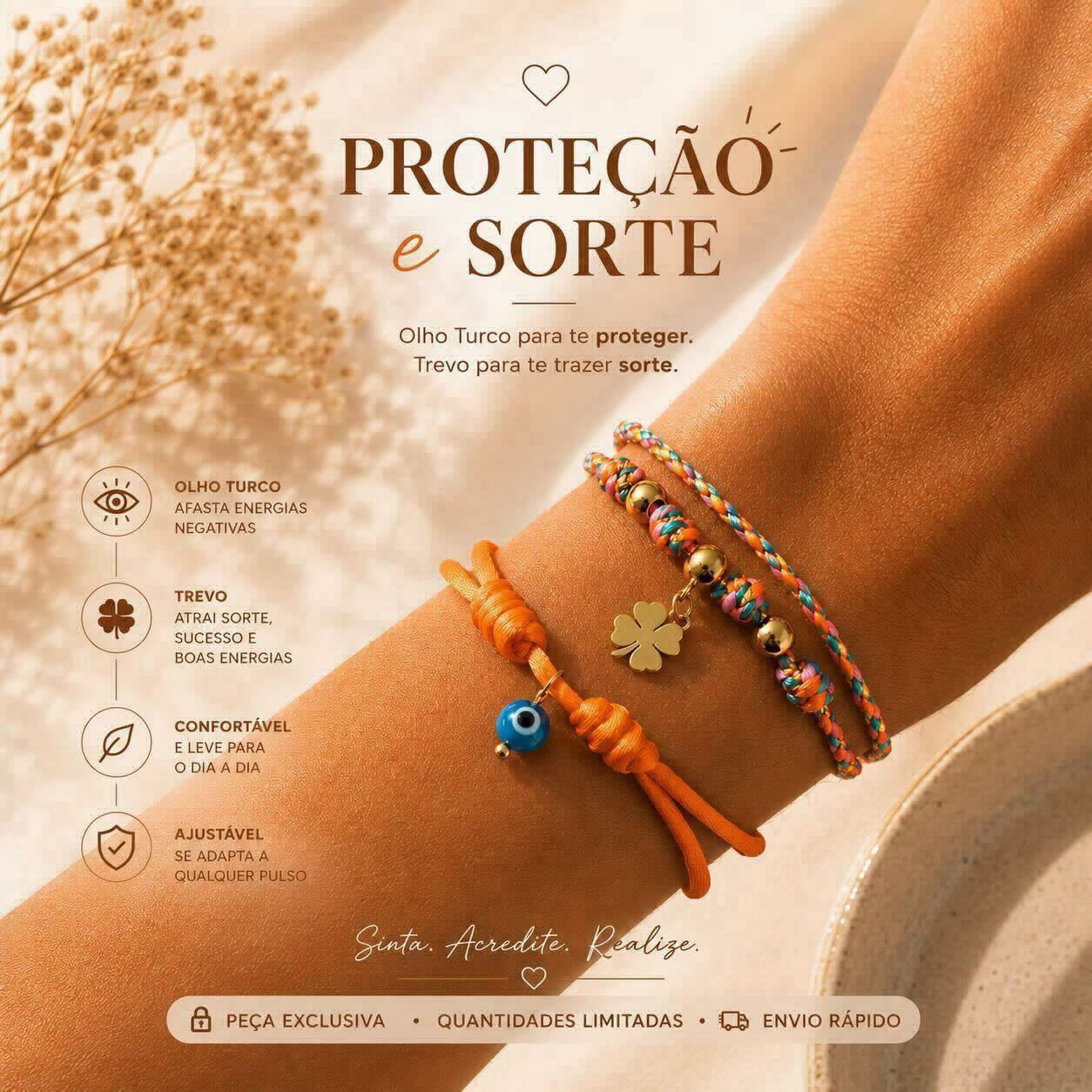 SÓ HOJE! ⭐️❤️🍀