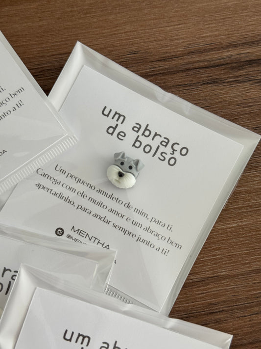 Coleção animais: 3 amuletos aleatórios 🐾