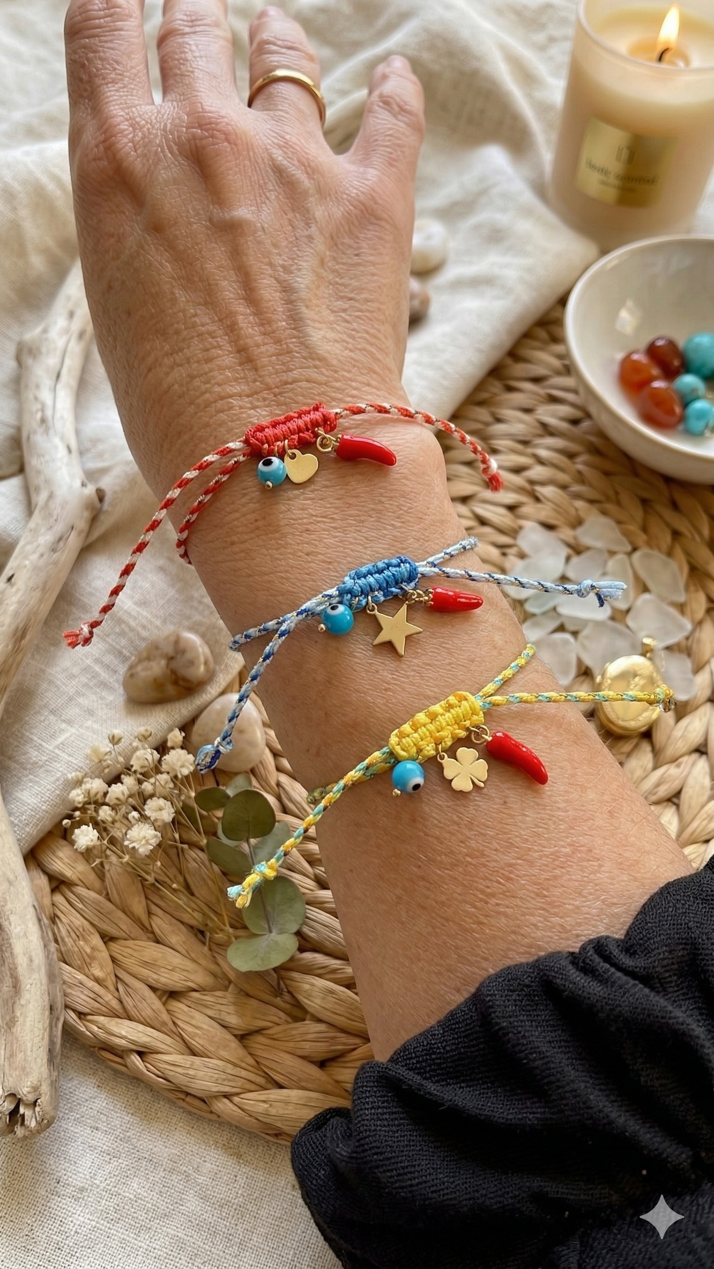Pulseira significados: amor, sorte e sucesso