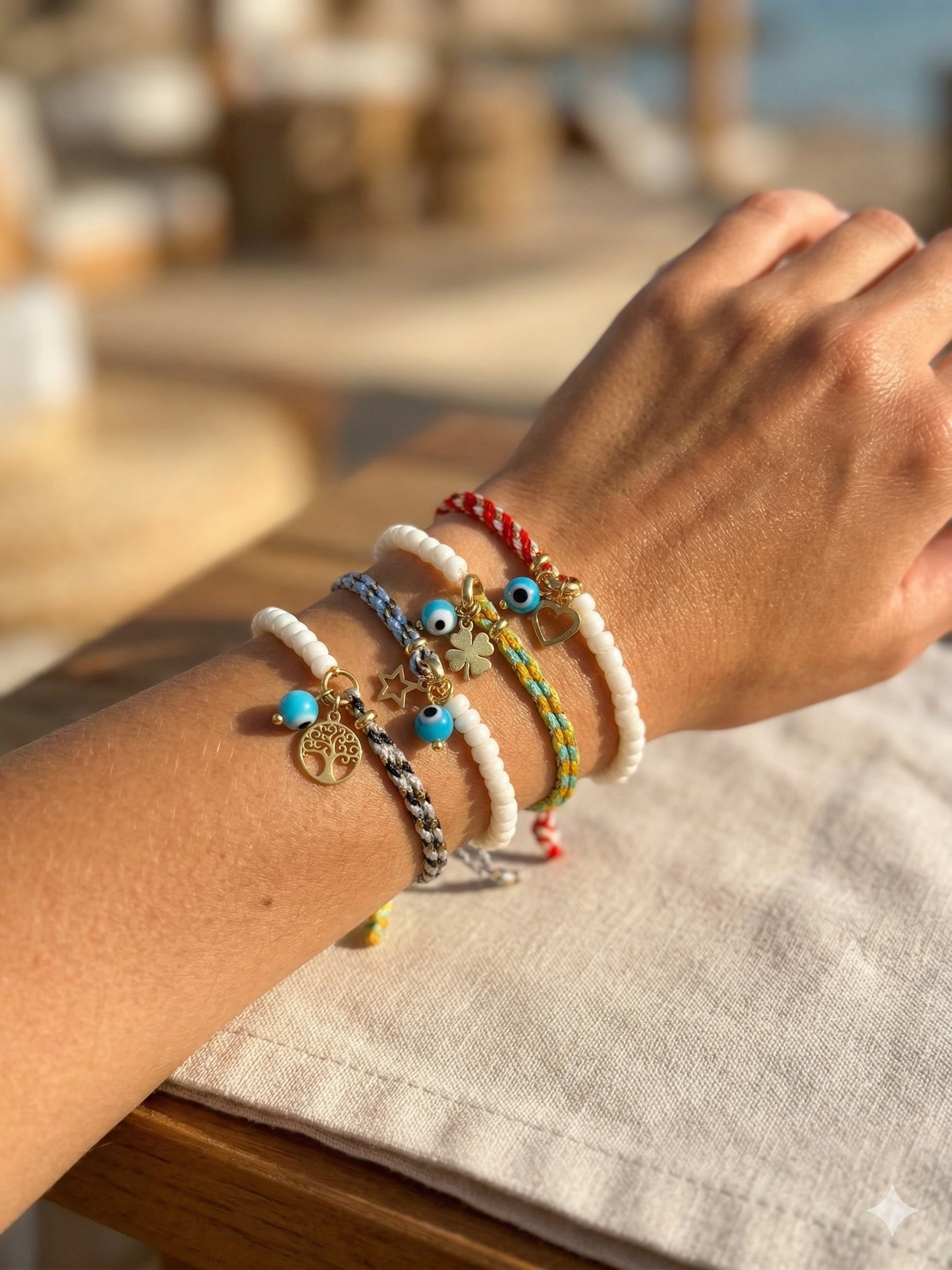 Pulseiras coloridas, com significados e 100% aço inoxidável