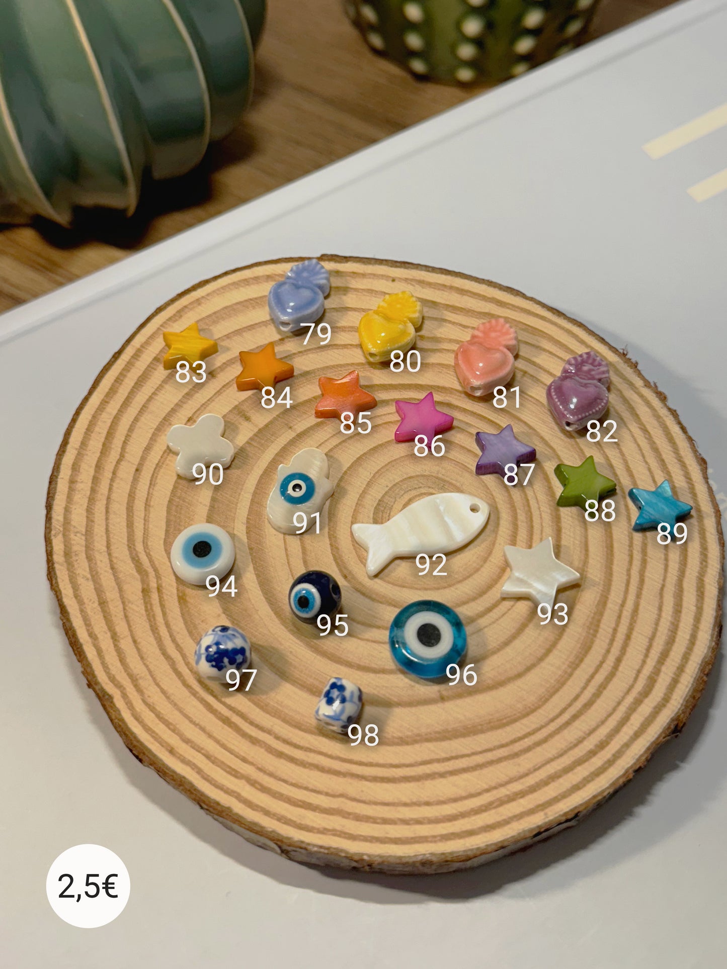 Pendentes | Charms - 2,5€