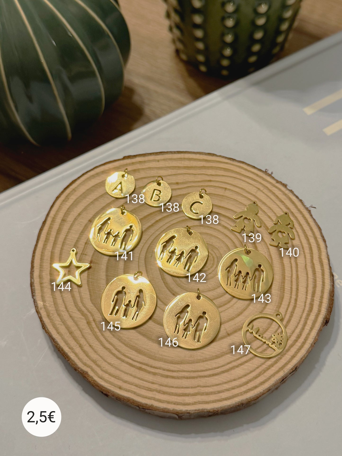 Pendentes | Charms - 2,5€
