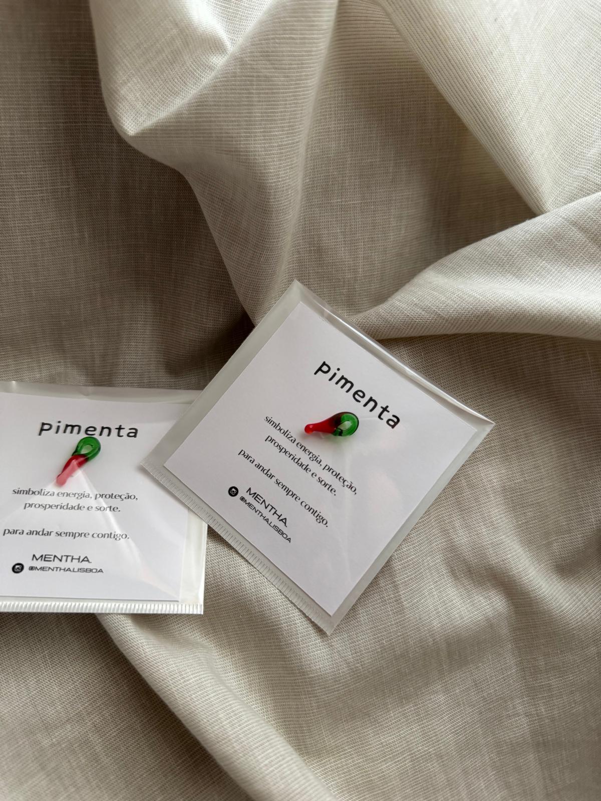 CONJUNTO DE 3: Amuleto pimenta