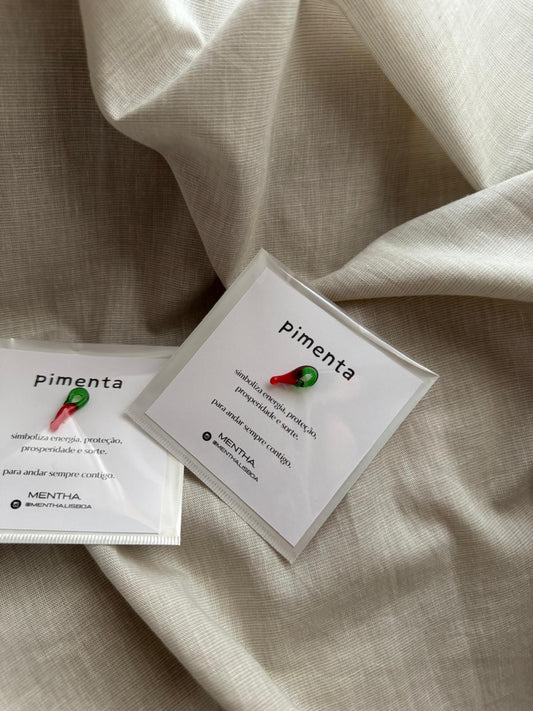 SET OF 3: Pepper amulet