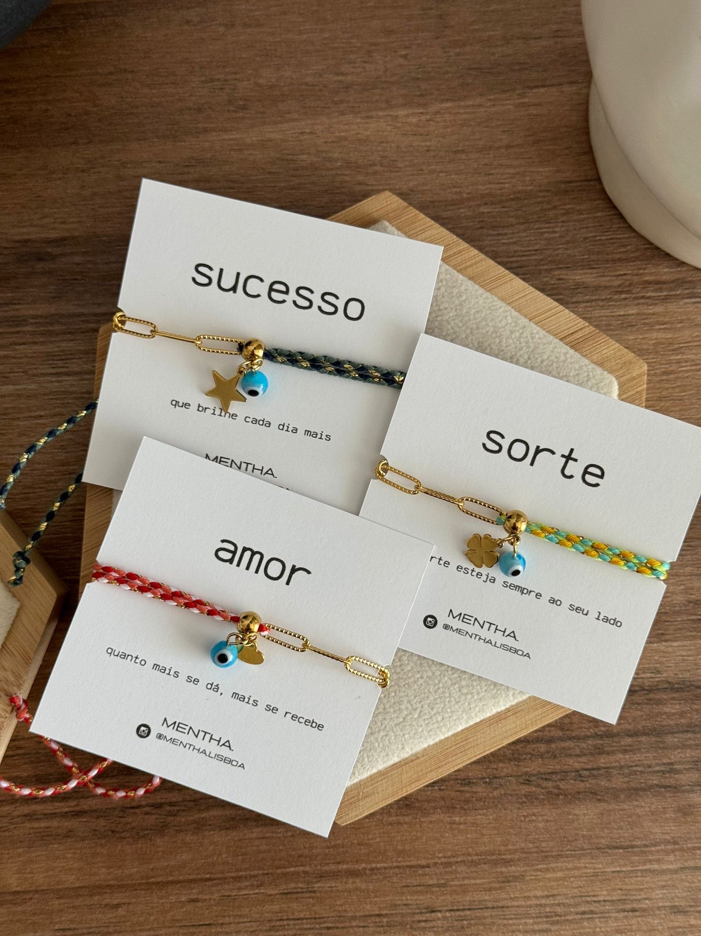 Pulseira significado em aço inoxidável