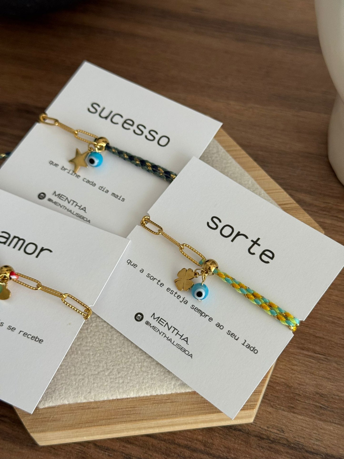 Pulseira significado em aço inoxidável