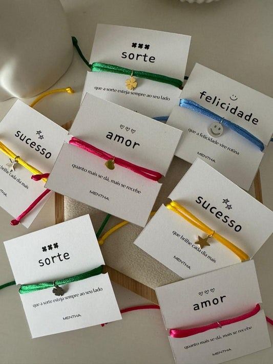 Pulseira minimalista com significado