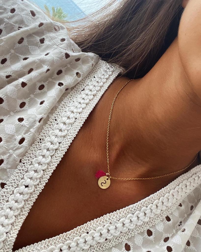 Fio personalizado com inicial 100% em aço inoxidável | Personalized wire with 100% stainless steel initial