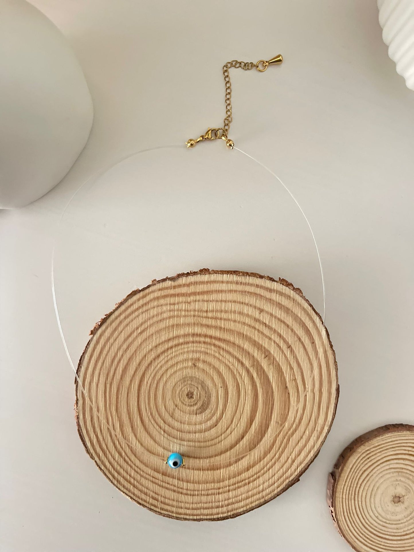 Fio minimalista com olho turco | Minimalist wire with Turkish eye