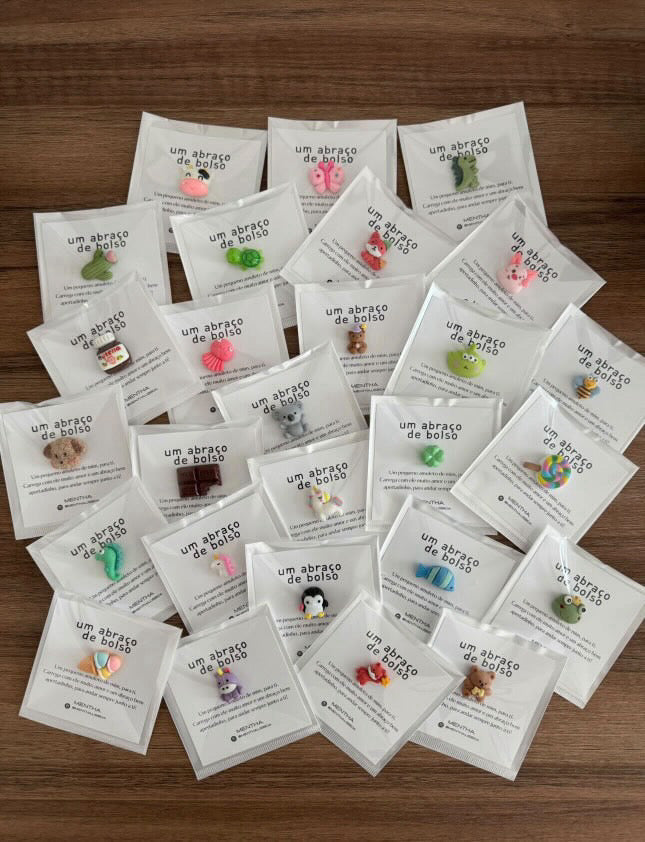 Conjunto 3 amuletos (aleatórios) | Conjunto de 3 amuletos al azar