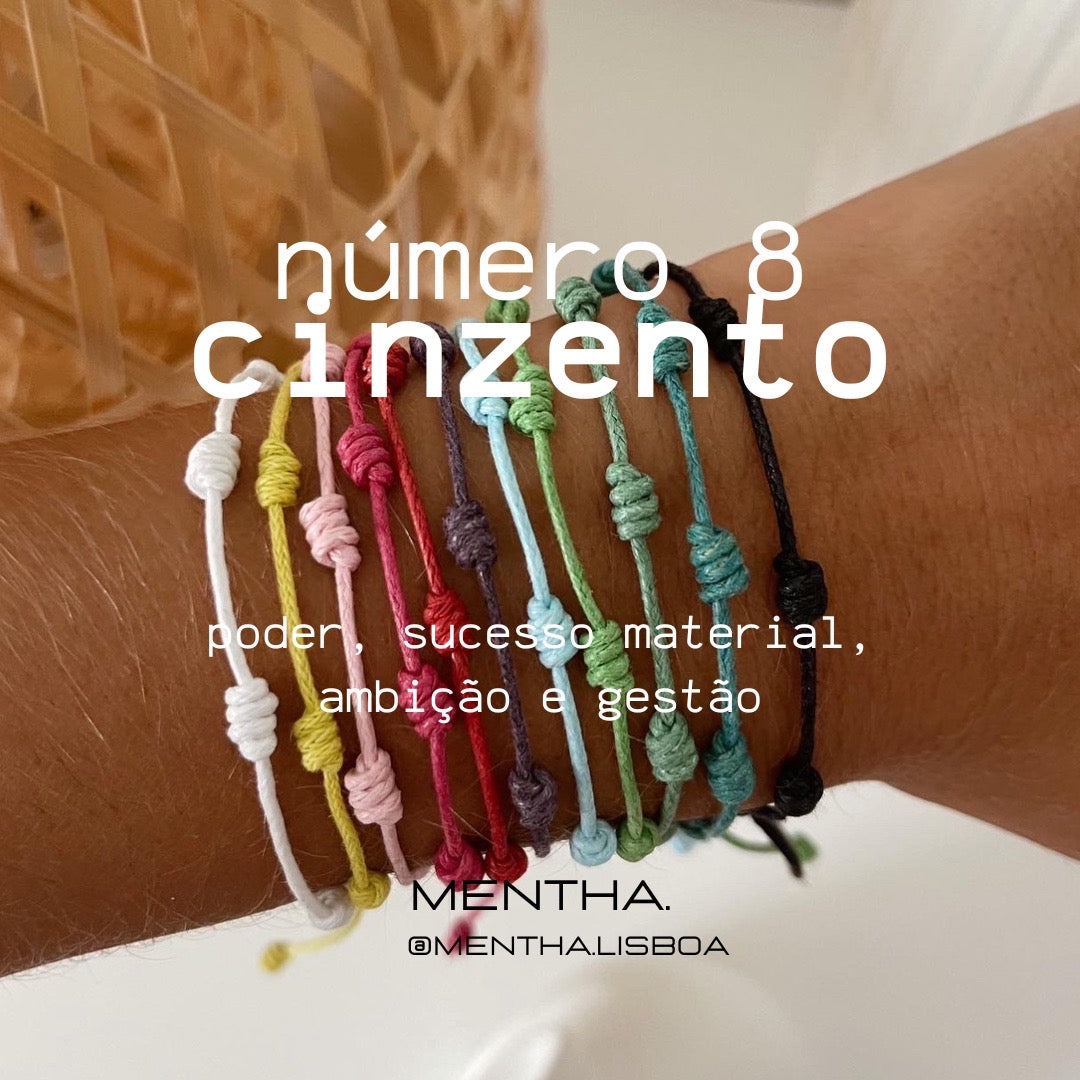 Pulseira 7 Nós: Cores 2026 🌈