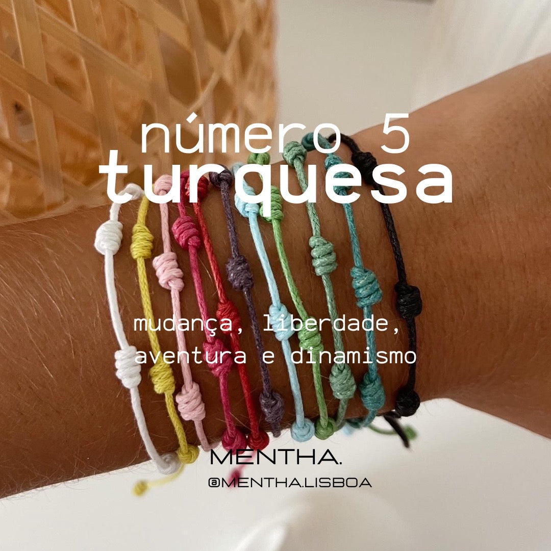 Pulseira 7 Nós: Cores 2026 🌈