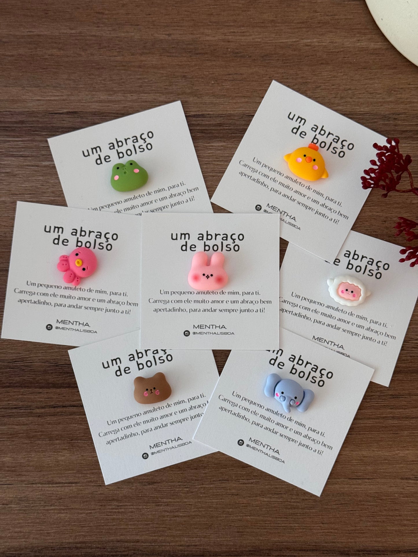 Conjunto animais (3 aleatórios)