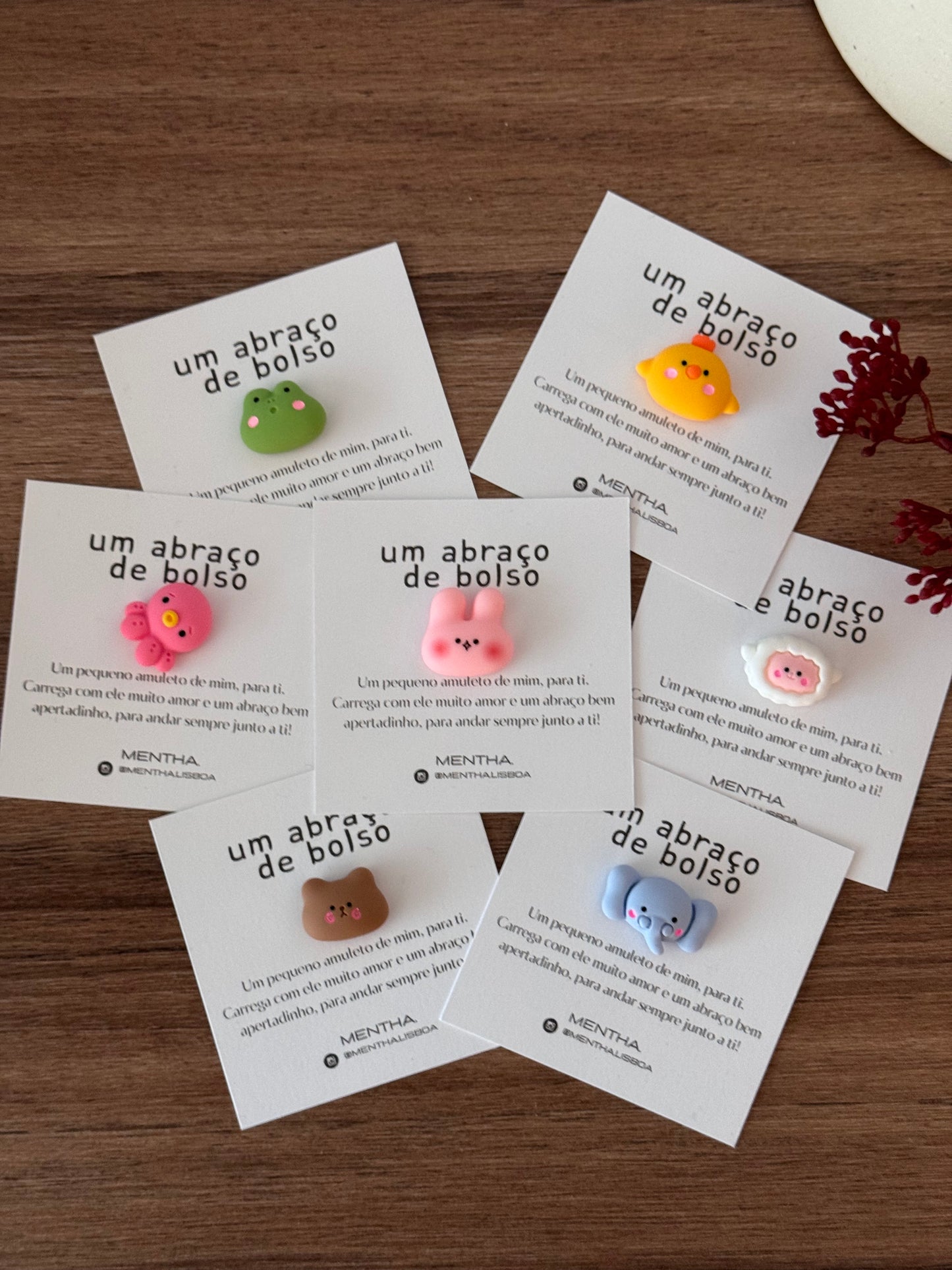 Conjunto animais (3 aleatórios)