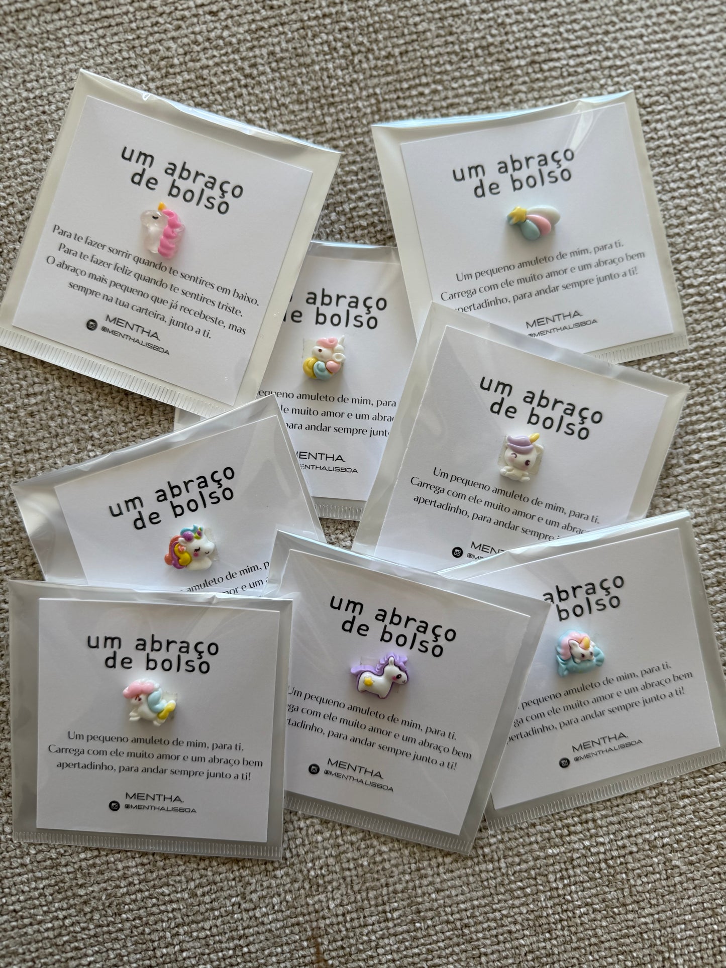 Colección Unicornio 🦄: Pack de 3 al azar