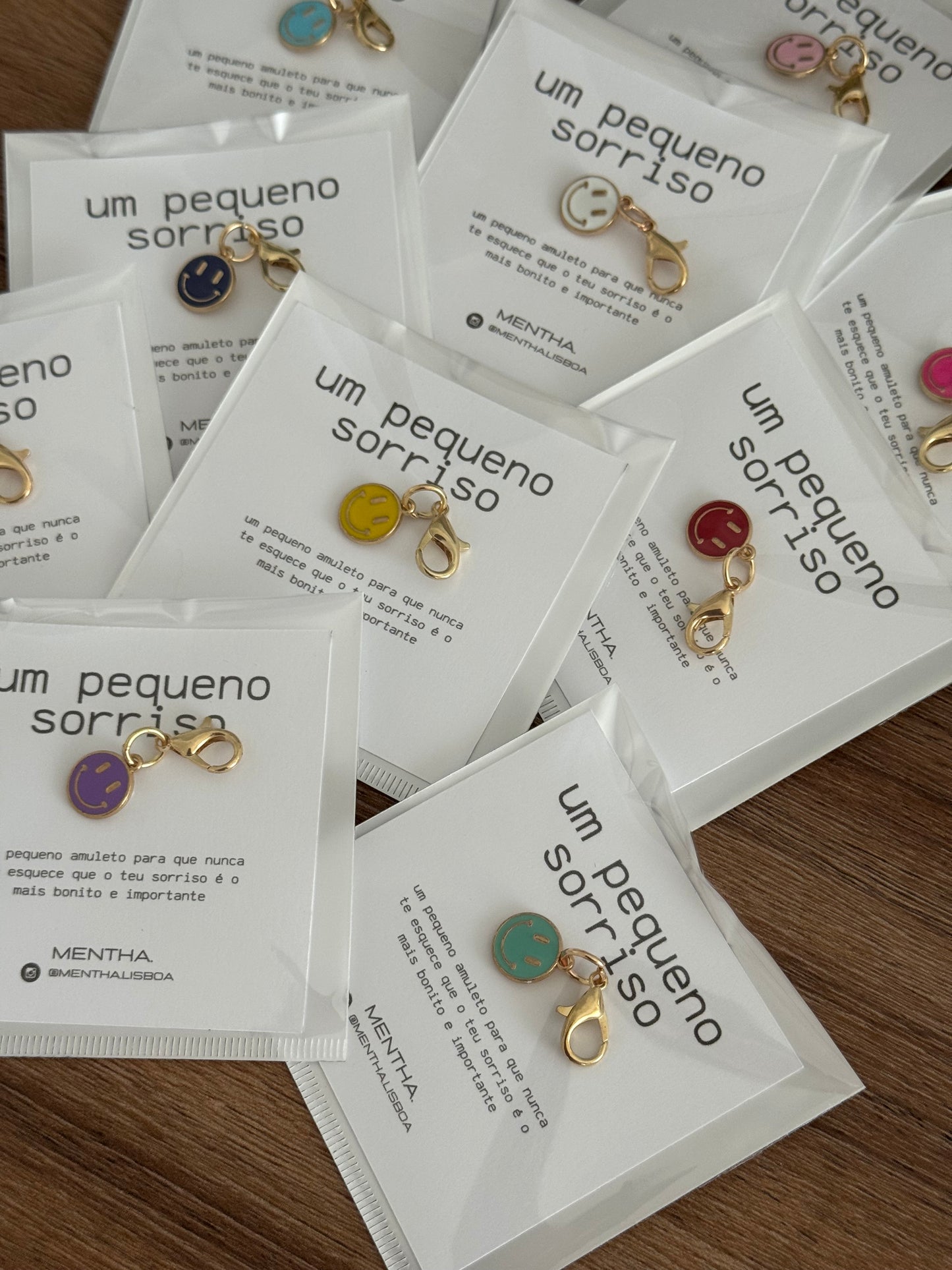 Pack 3 “um pequeno sorriso” (3 aleatórios)