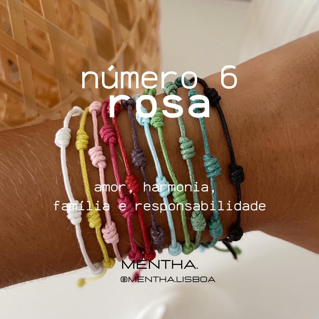 Pulseira 7 Nós: Cores 2026 🌈
