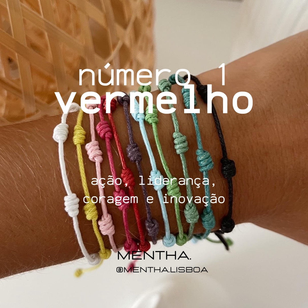Pulseira 7 Nós: Cores 2026 🌈