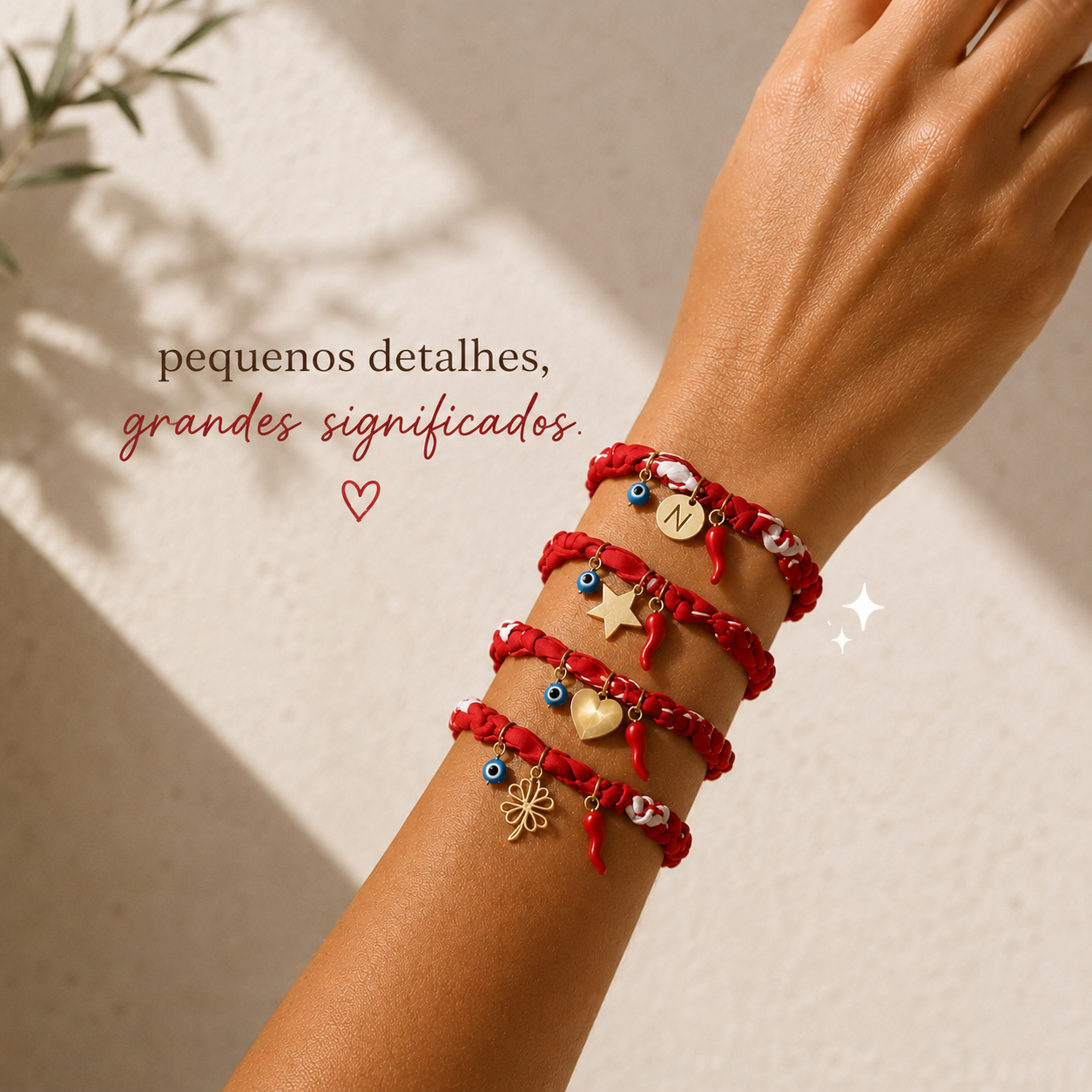 Pulseira-bandana com significado