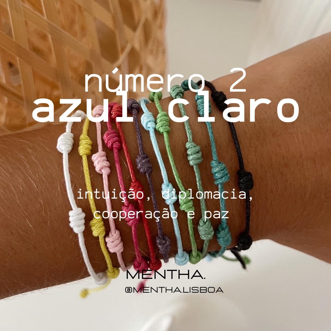 Pulseira 7 Nós: Cores 2026 🌈