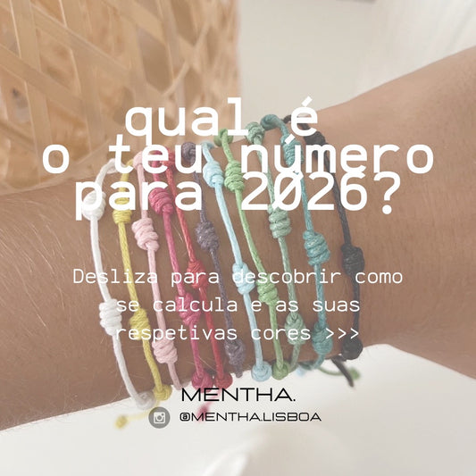 Pulseira 7 Nós: Cores 2026 🌈
