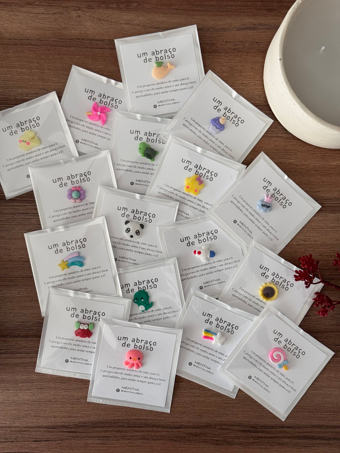 Conjunto 3 amuletos aleatórios