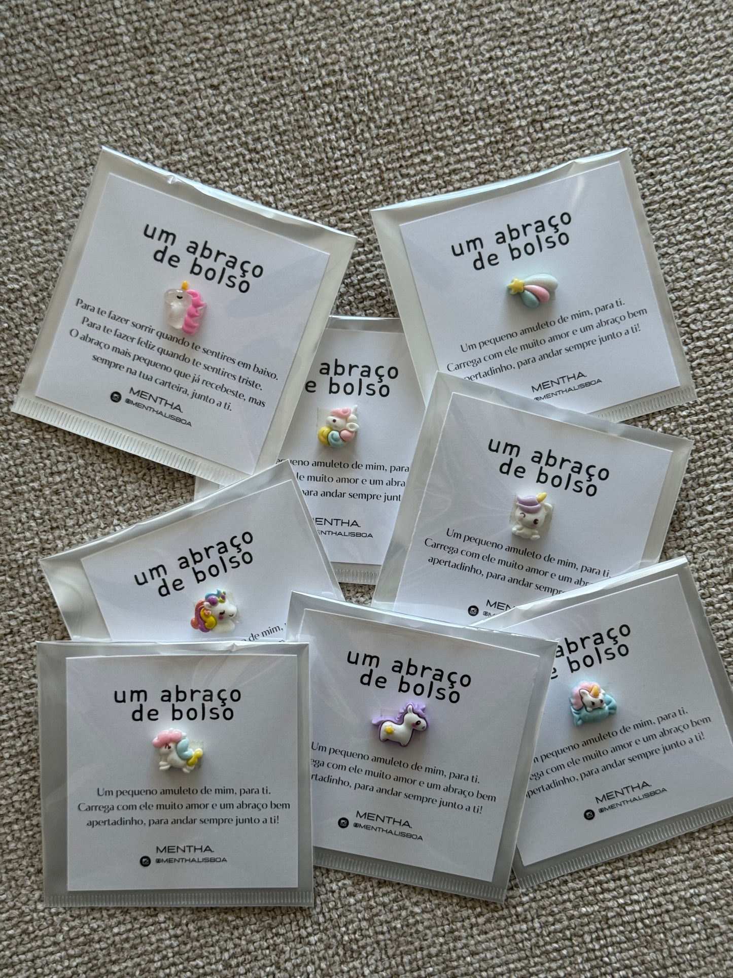 Colección Unicornio 🦄: Pack de 3 al azar