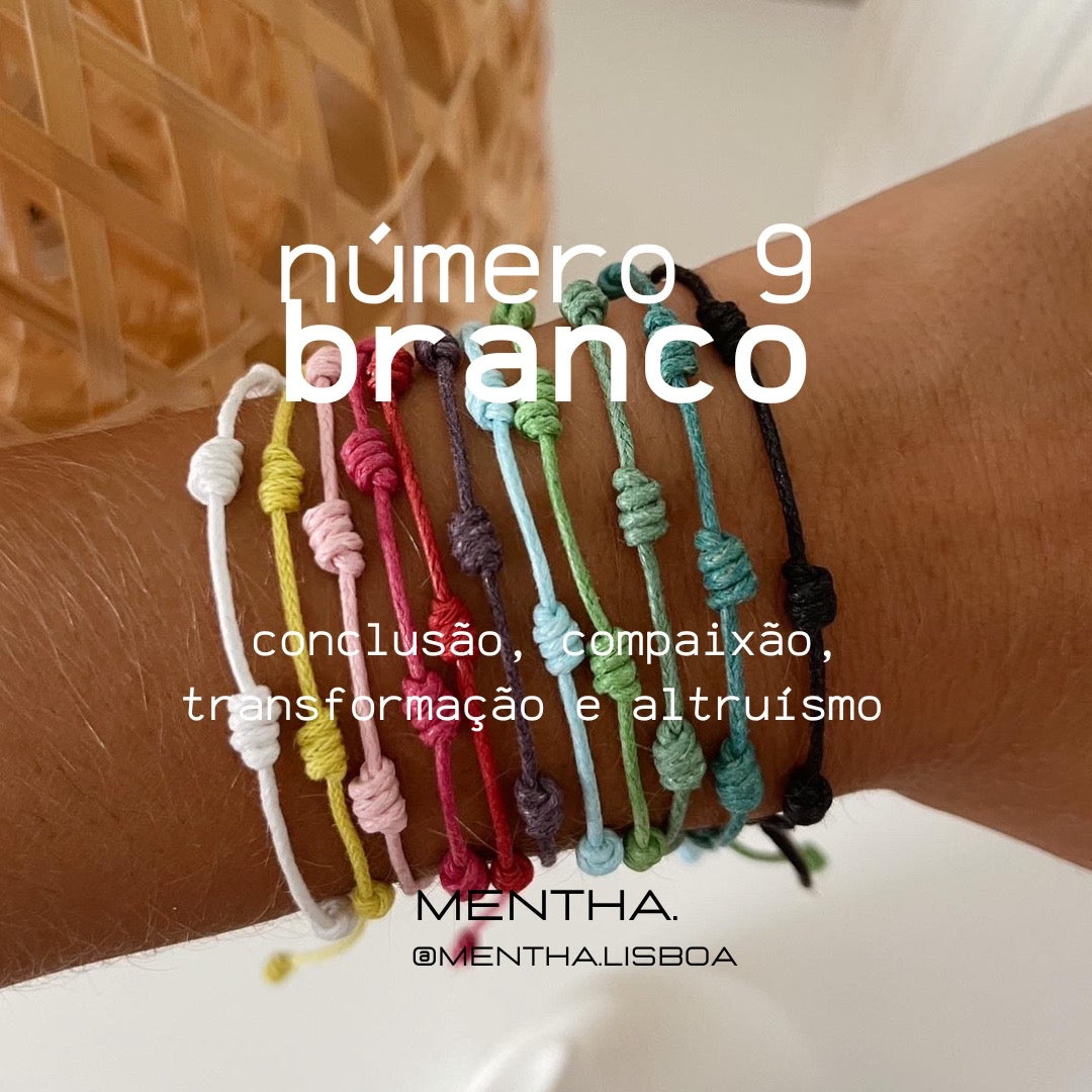 Pulseira 7 Nós: Cores 2026 🌈