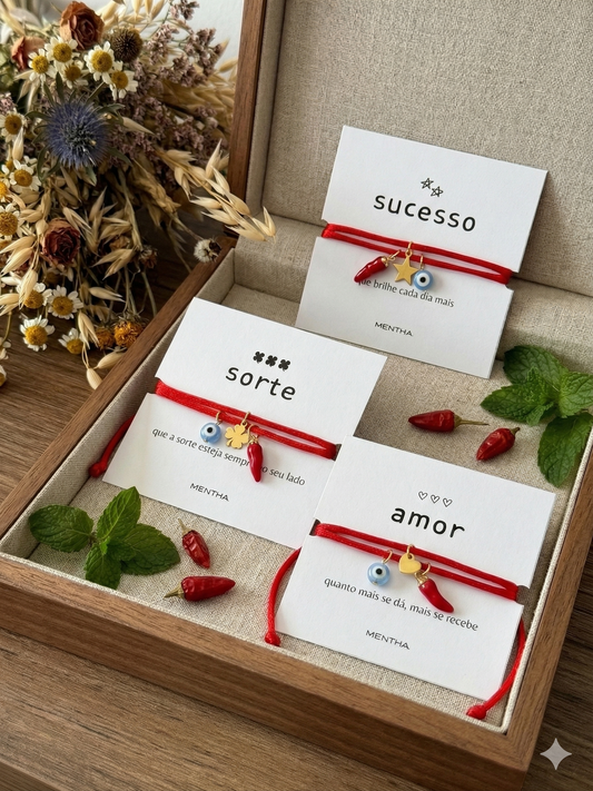 Pulseiras significados: SORTE, AMOR ou SUCESSO