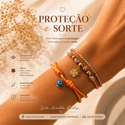 Conjunto de proteção: sorte 🧿