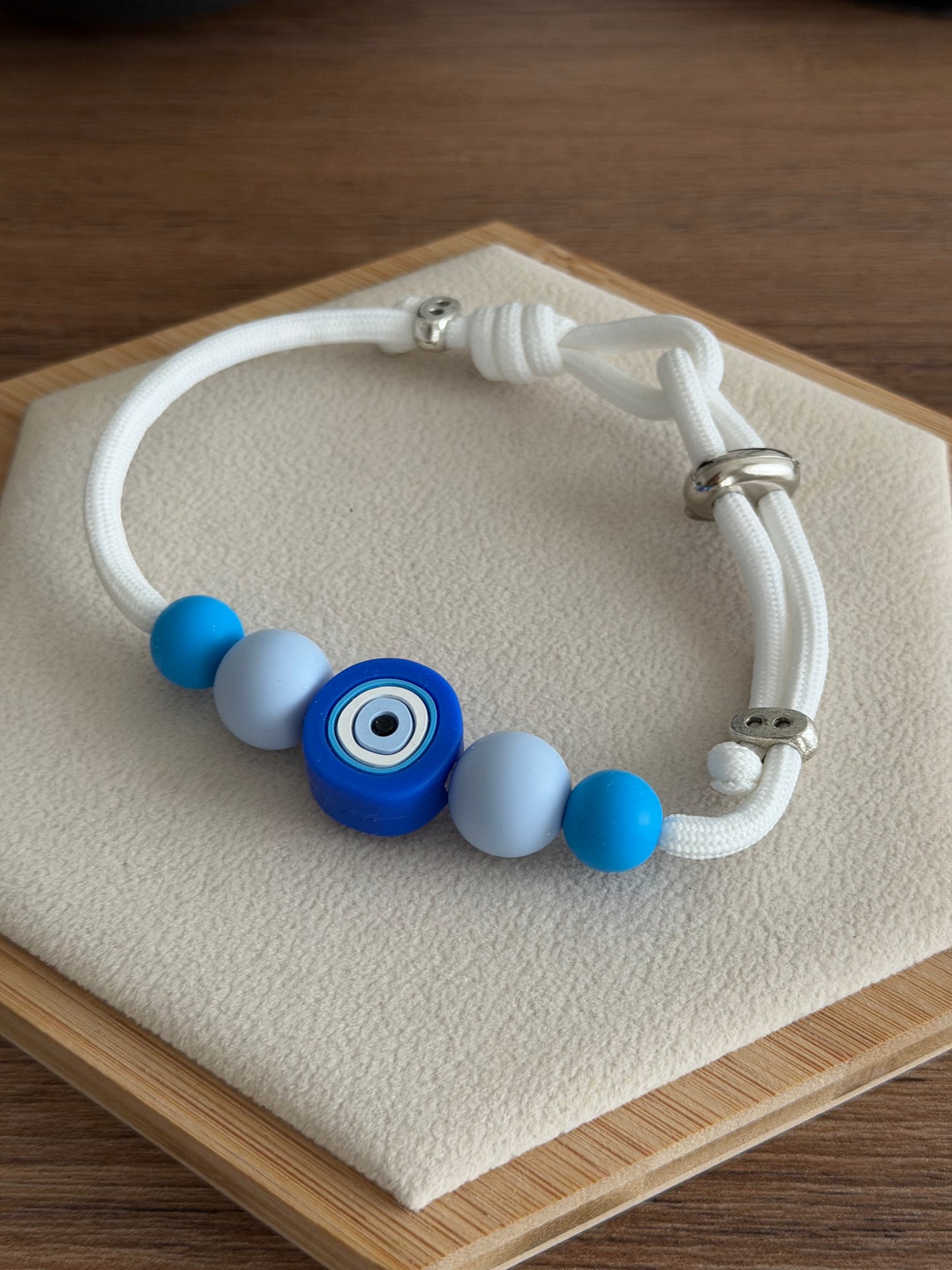 Coleira Olho Turco Blue