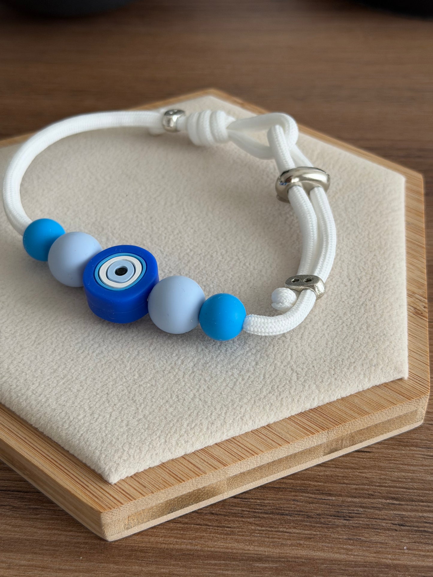 Coleira Olho Turco Blue