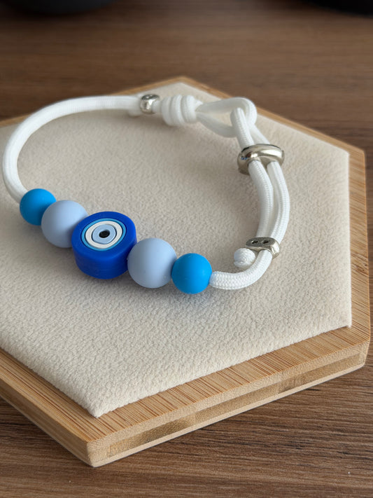 Coleira Olho Turco Blue