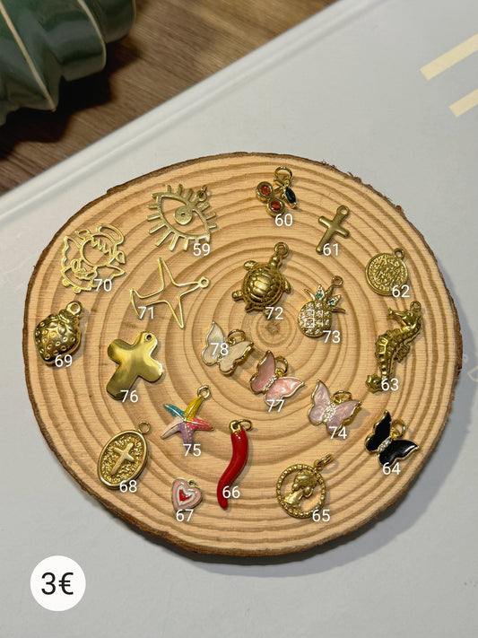 Pendentes | Charms - 3€